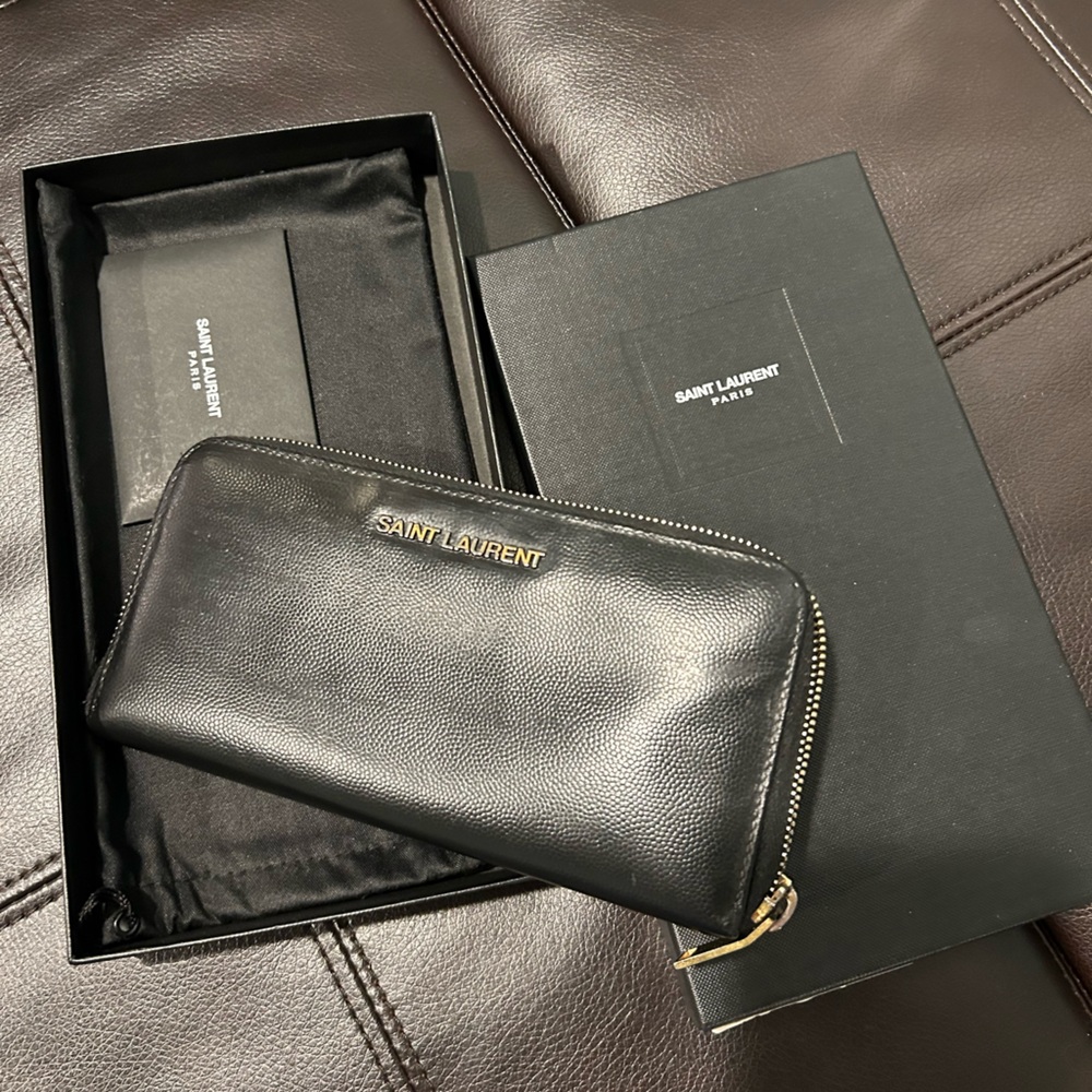 Saint Laurent Black Wallet